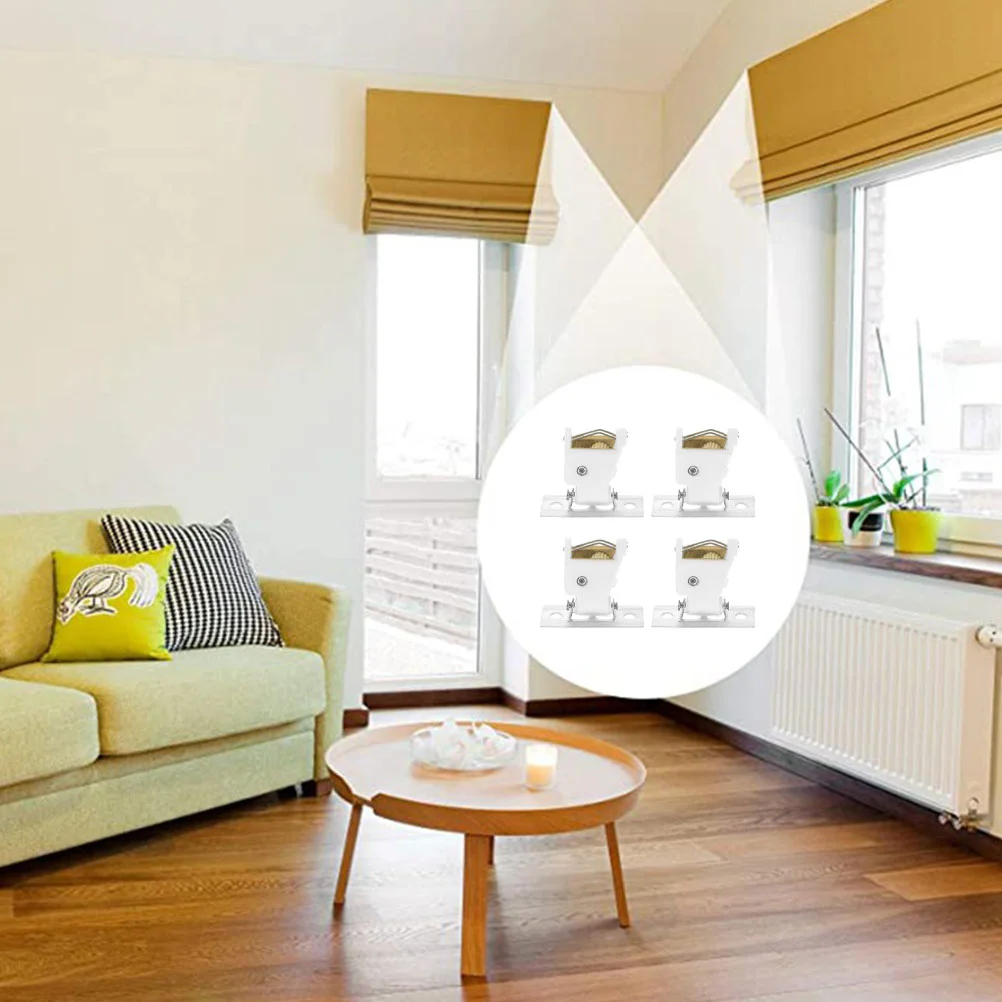 4 шт. аксессуар для штор оконные жалюзи нежные вертикальные детали металлический