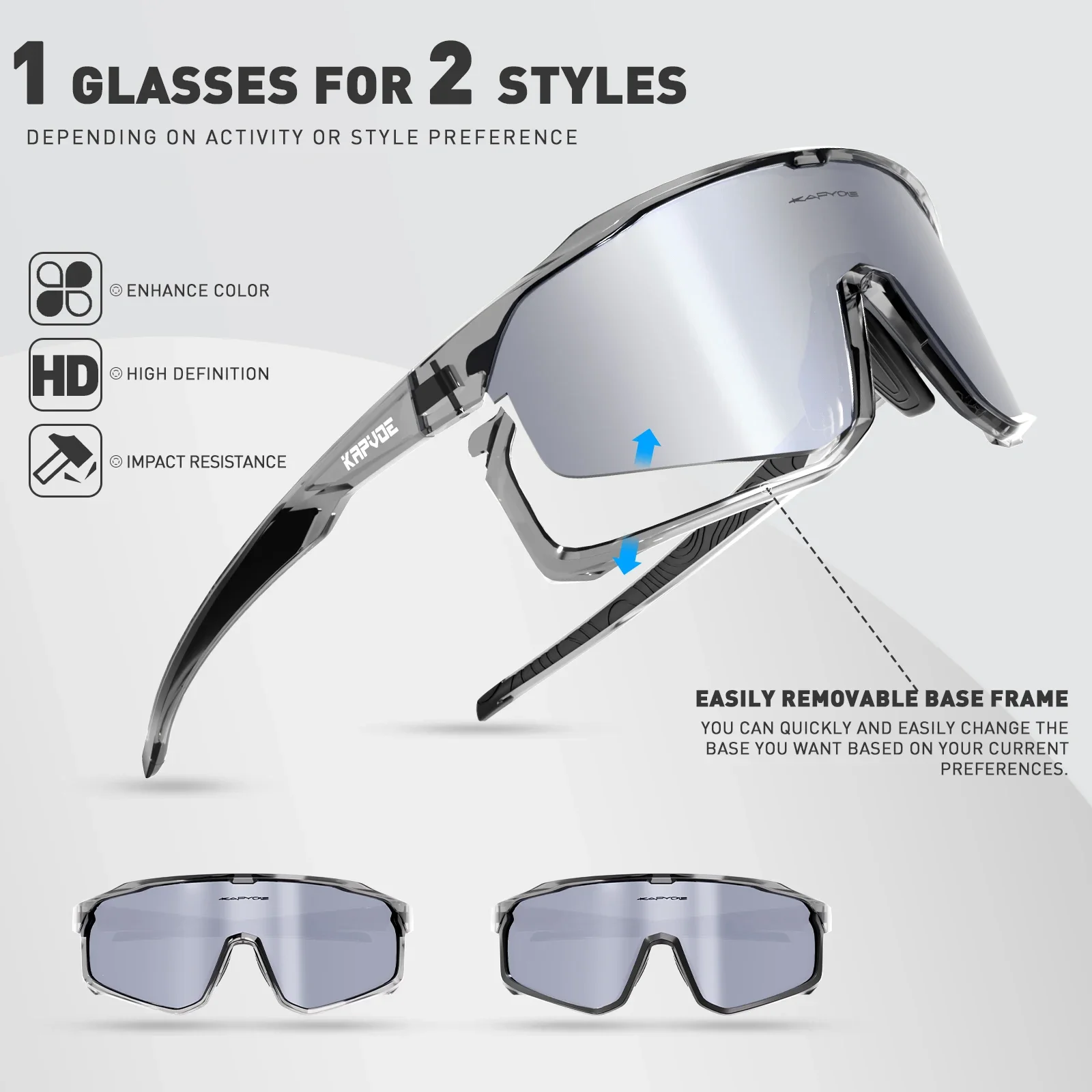 KAPVOE велосипедные солнцезащитные очки UV400 MTB гоночные спортивные уличные беговые