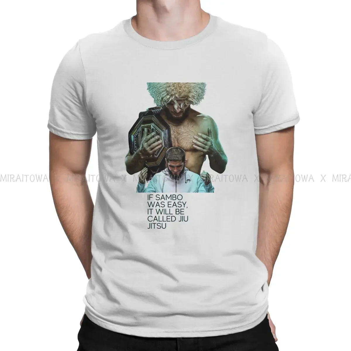 Фото Футболка Sambo Masters Special, Khabib Nurmagomedov Boxer Hawk Eagle, удобная футболка в стиле хип-хоп для подарка, женская футболка №1