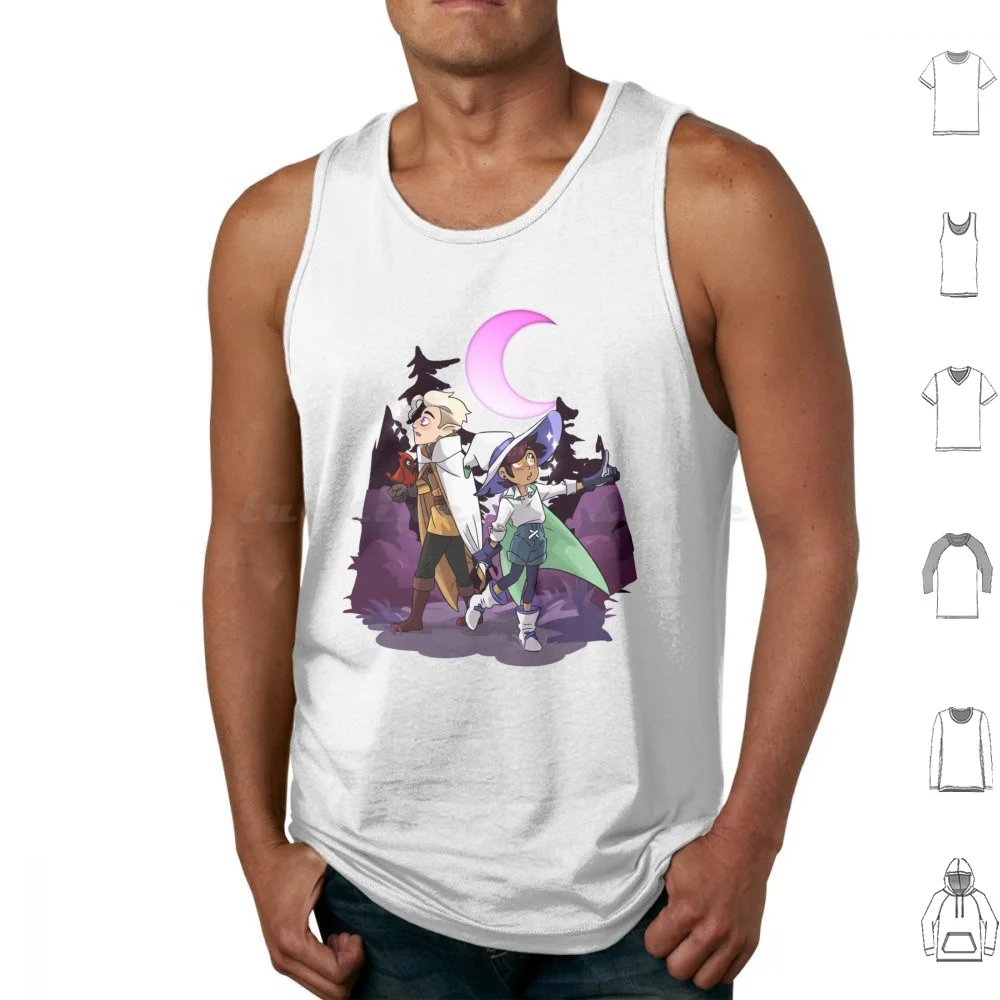

Let _ S Play An Rpg Tank Tops Print Cotton The Owl House Toh Hunter Golden Guard Owl House The Golden Guard Toh Hunter