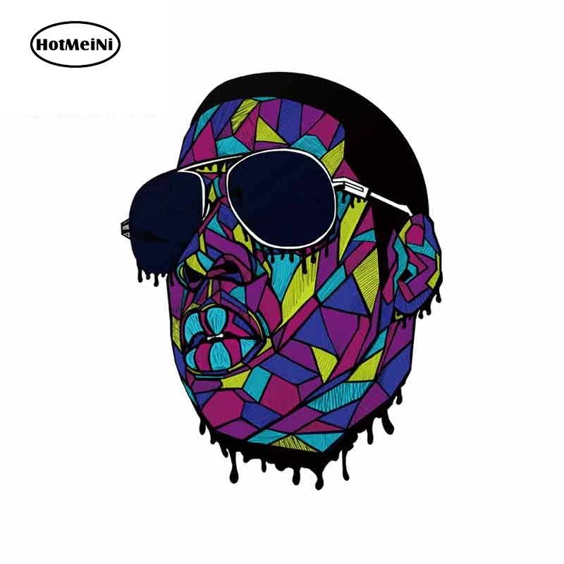 

13cm x 9.9cm for Rap Gangster Art Print Fine Stickers Vinyl Car Sticker 3D Occlusion Scratch Personality Decals
