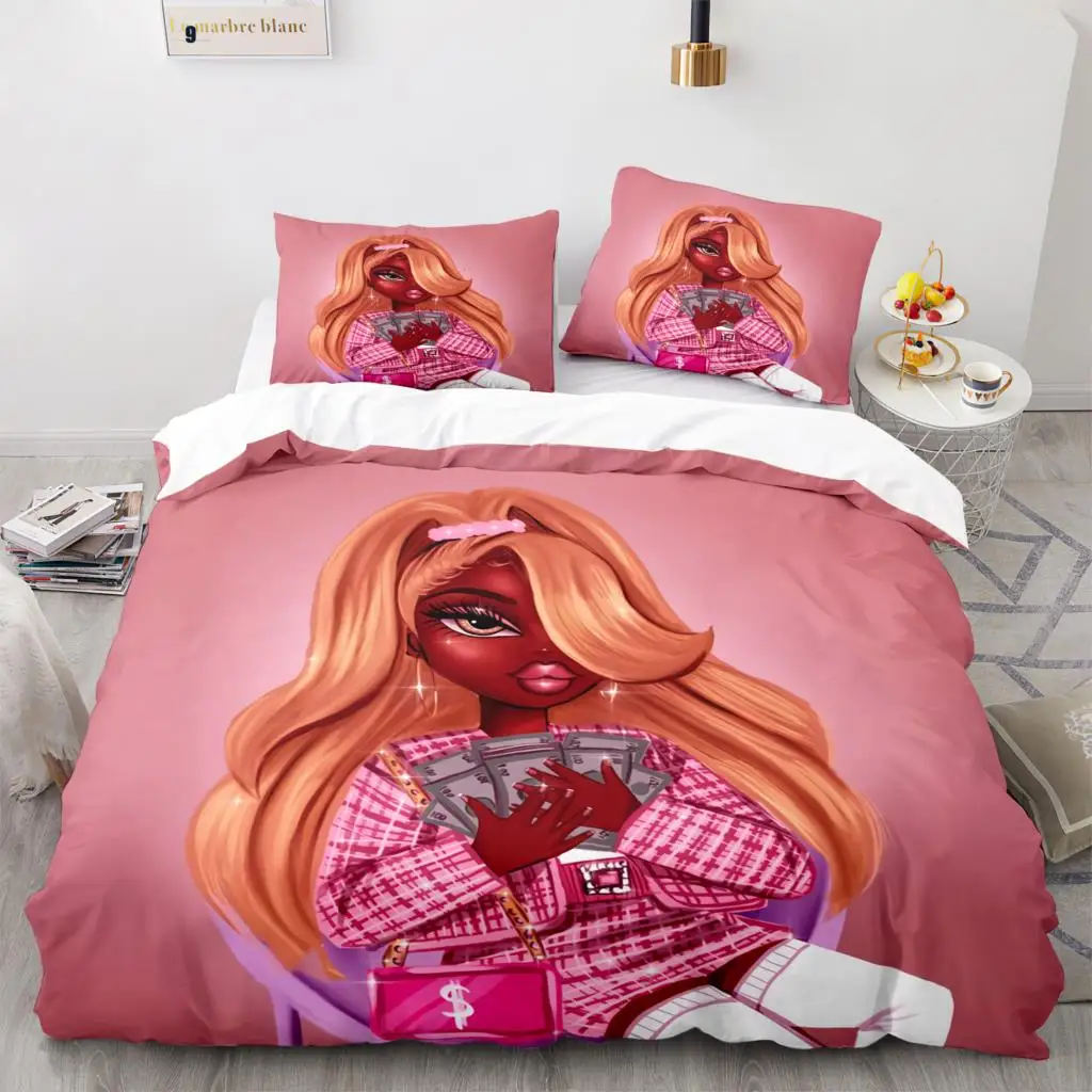 

Комплект для кровати Twin Full Queen/King Size с черным жемчугом, комплект из двух предметов для детской спальни, комплект из двух предметов с трехмерн...