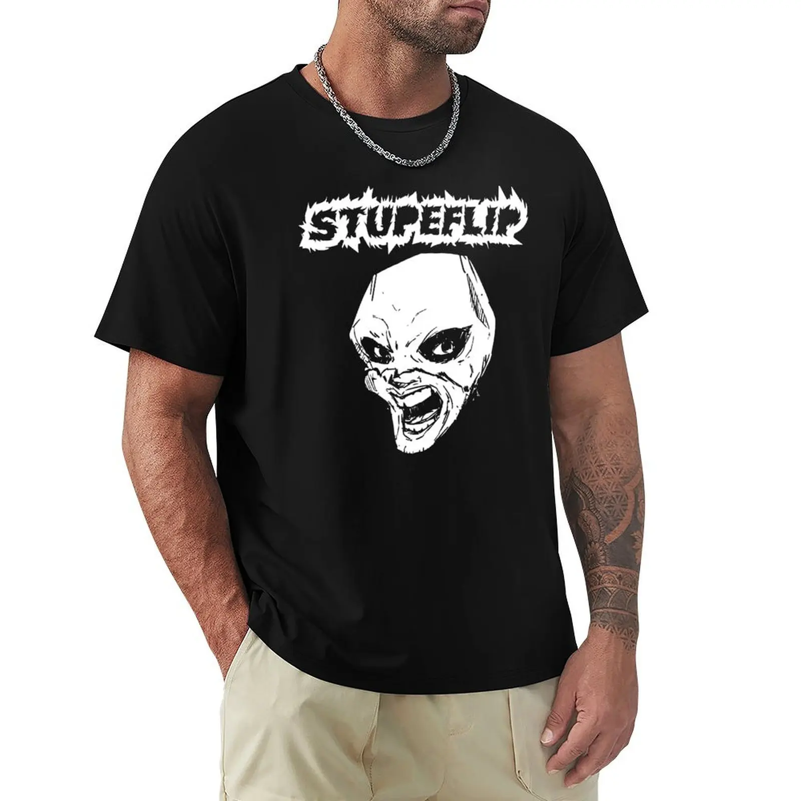 Фото Футболка STUPEFLIP для фитнеса и тренировок, дышащая №1