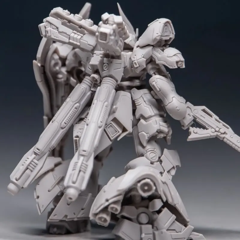 Фото 90-миллиметровая модель робота Gaoda Sazabi MSN-04, неокрашенная, несобранная, 3D-печать, DIY, миниатюрная, высокоточная, GK, полный комплект №5