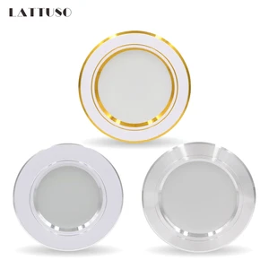 Светодиодный потолочный светильник 5 Вт, 9 Вт, 12 Вт, 15 Вт, 18 Вт, встраиваемый круглый светодиодный потолочный светильник AC 220 В, 230 В, 240 в, внутреннее освещение, теплый белый, холодный белый
