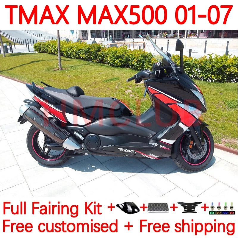 

Оригинальный обтекатель для YAMAHA MAX500 TMAX XP500 MAX 500 T TMAX500 2001 2002 2003 2005 2006 2007 обтекатель 48No.68, стоковый цвет
