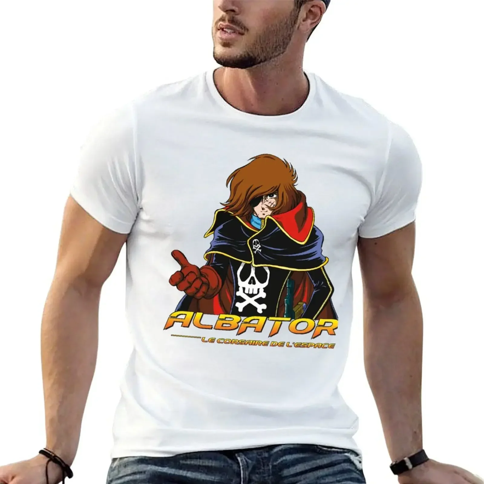 ALBATEUR essentiel T-Shirt oversized t shirt summer top Men's clothing