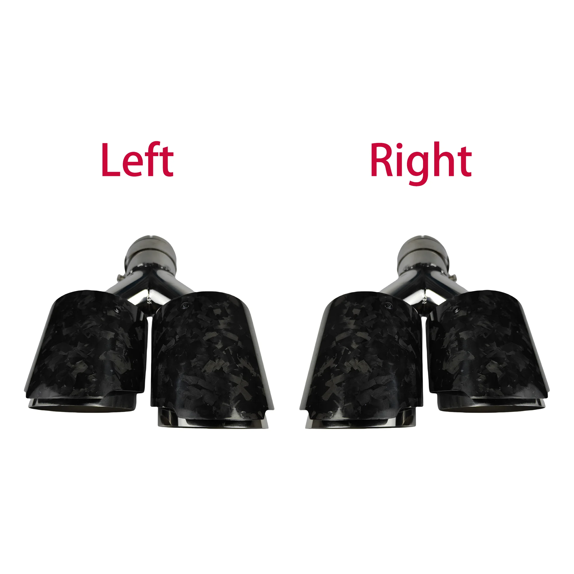 Универсальный автомобильный глушитель из углеродного волокна 1 шт. длинный