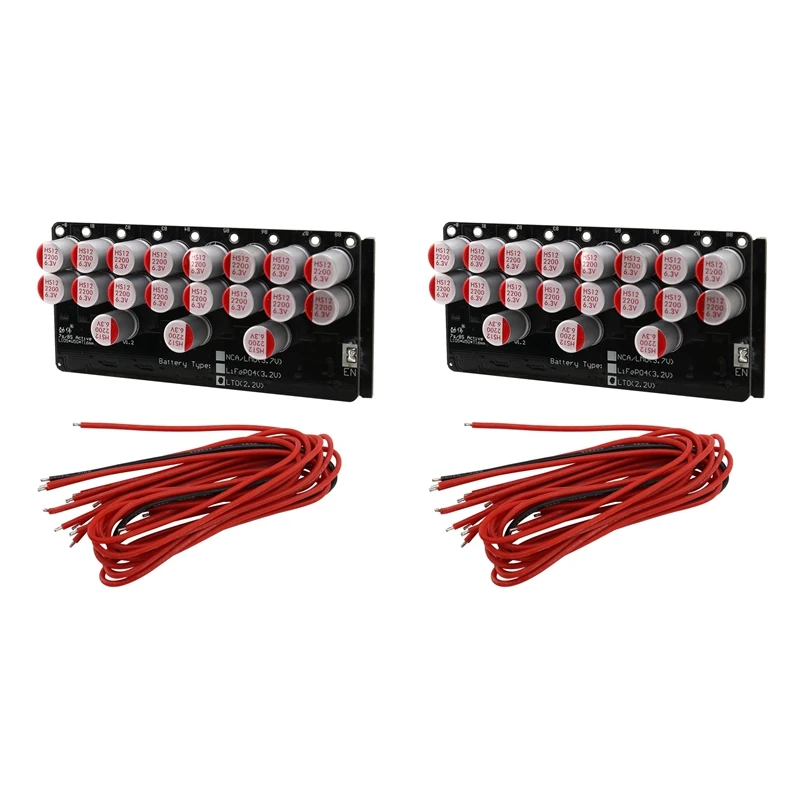 

2X 5A Balancer 8S Lifepo4 Li-Ion Ver Battery Active Equalizer Balancer Energy Transfer Board Balance
