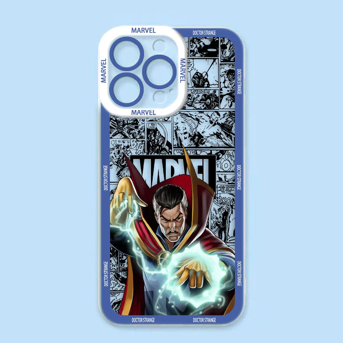 Прозрачный чехол с героями Marvel мстители для VIVO Y100 Y76 Y75 Y73 Y51A Y50 Y36 Y33T Y28 Y22S Y20 Y19 Y17 Y17S