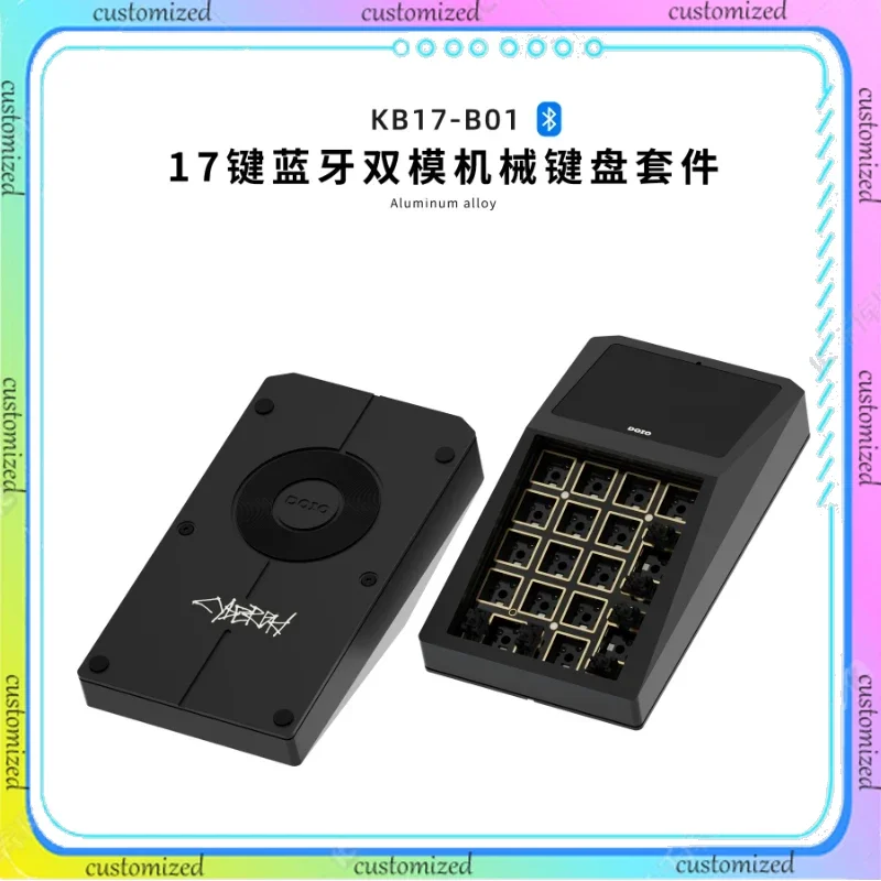 DOIO новая модель Tesla алюминиевая Bluetooth механическая клавиатура комплект горячей