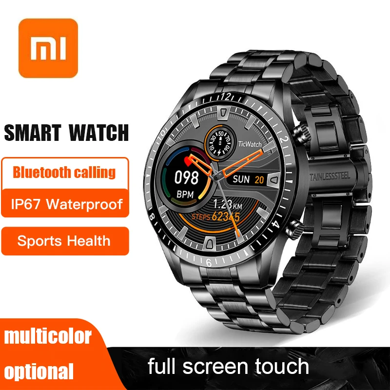 

Xiaomi Smart Watch for Men Fitness Tracker Digital Smart Sport Watch Electronics Bluetooth Call Fashion Waterproof Smartwatch