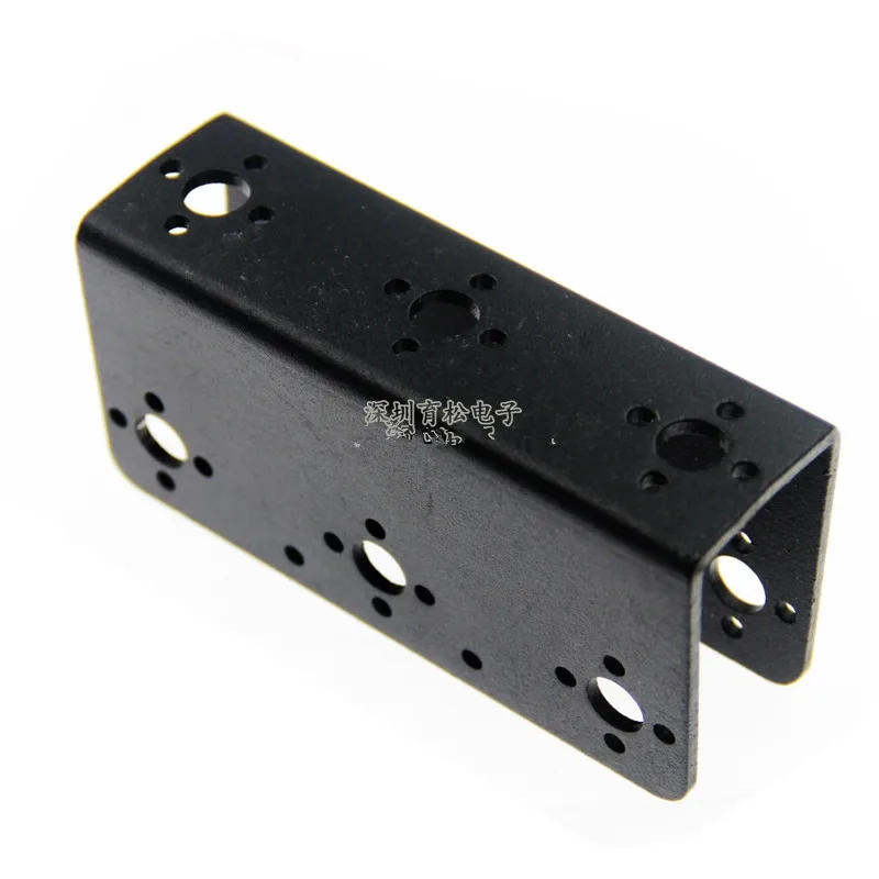 

U-образный кронштейн сервопривода/аксессуары Механический черный рычаг робота