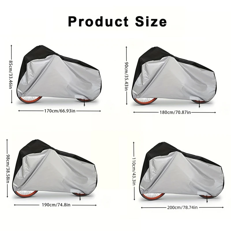 Велосипедный чехол Водонепроницаемый уличный велосипедный от дождя солнца УФ