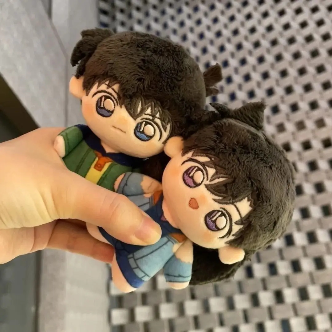 12 см креативная конан периферийная милая кукла Maori Lan Q плюшевая игрушка Kudo Shinichi