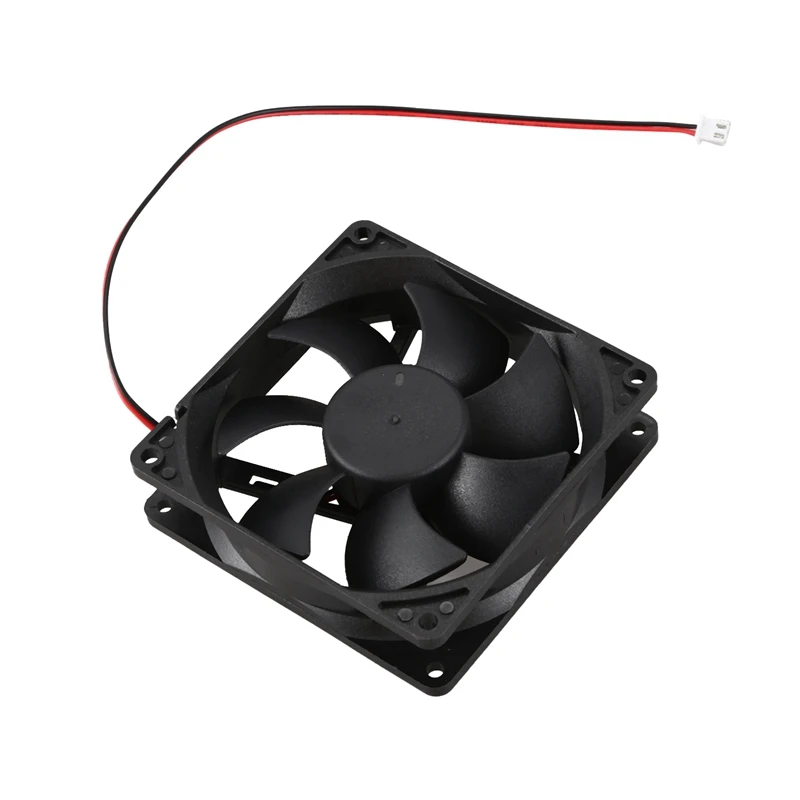 2Pcs 92Mm X92mm X 25Mm DC 12V 2Pin 65.01CFM Computer Case CPU Cooler Cooling Fan |