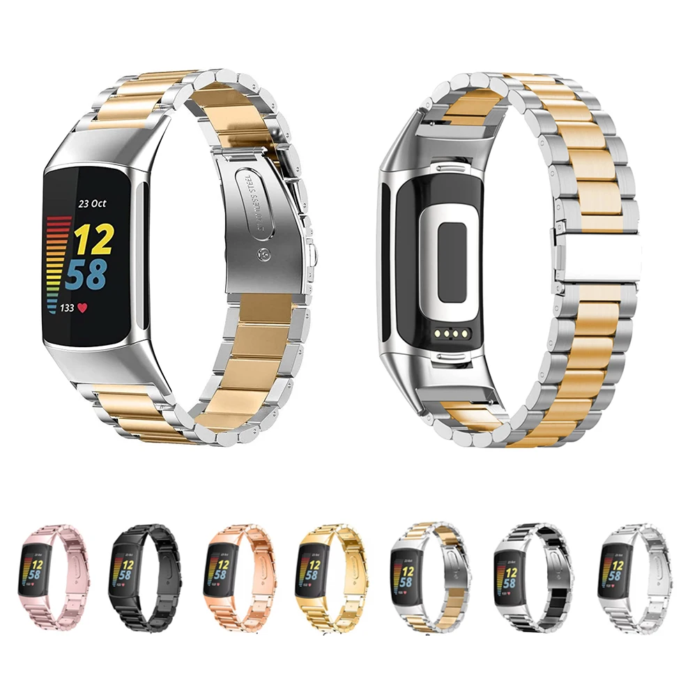 

Ремешок из нержавеющей стали для фитнес-трекера Fitbit Charge 5, 316