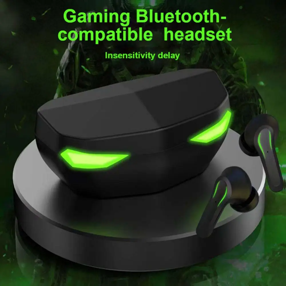 

2023 TWS Bluetooth Headset Outdoor Sports Wireless Headset 5.0 With Charging Compartment Touch Headset Earbuds For IOS Android