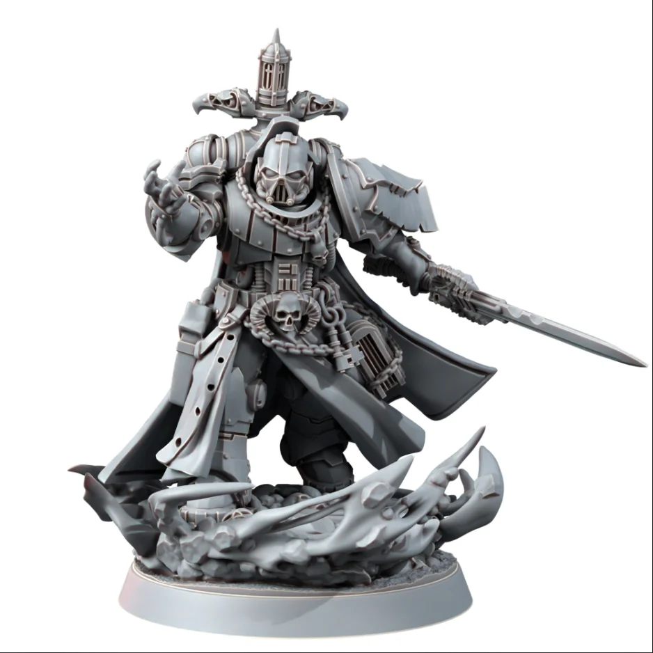 

VADER LIBRARIAN, Space Warrior, Wargame Miniatures, Figure, Terrain and Bases, RPJ, TRPJ, Pathfinder, Infinity, Gamemat, Battle