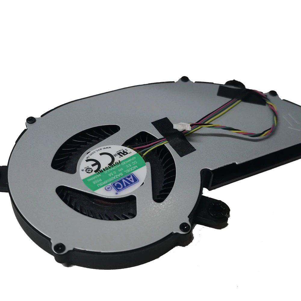 Новый и оригинальный четырехконтактный вентилятор для ноутбука AVC baza0508r5u DC5V 0.50a P010