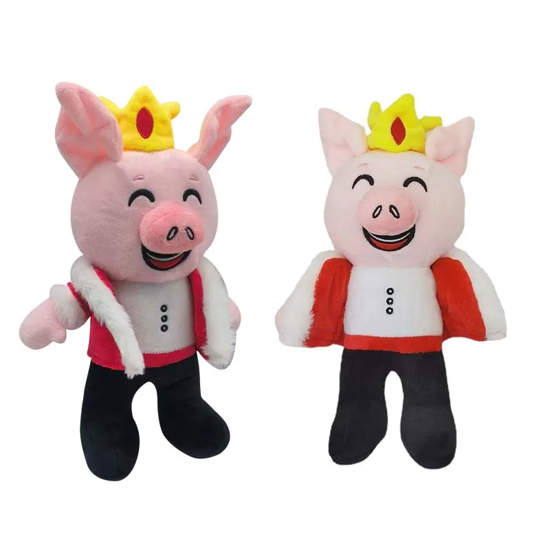 

30cm cute cartoon technoblade plush toy soft pig children's Christmas gift