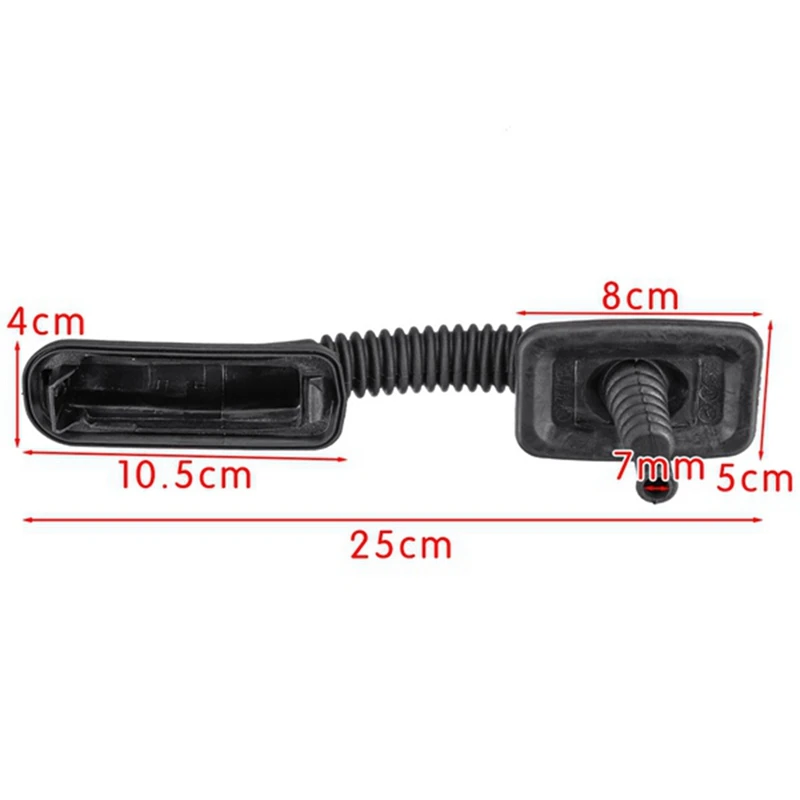 2 шт. боковая пластина автомобильной двери нарезка резьбы оболочка жгут оболочки