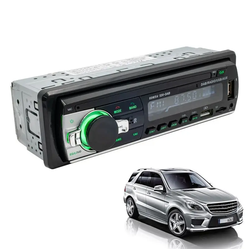 

Blue Tooth Car Radio 1 Din MP3 Player Handsfree Wireless Music FM AM Radio USB -in ISO Stereo Audio System Head Unit