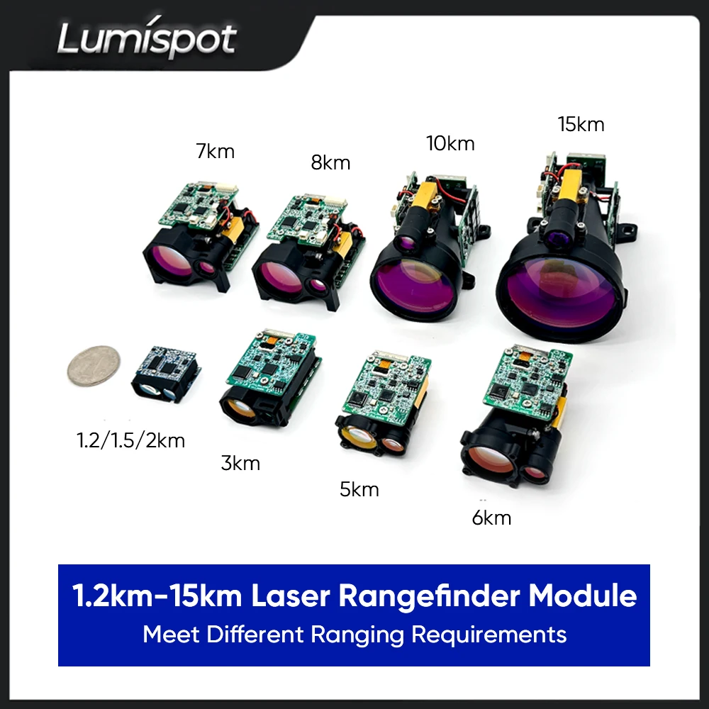Фото Лазерный модуль измерения расстояния Lumispot ELRF-C16 3 км №4