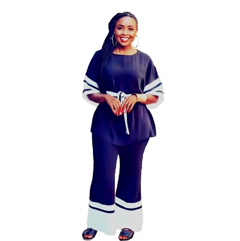 

Новая модель в африканском стиле, 4 размера, женское длинное пальто, костюм из двух предметов