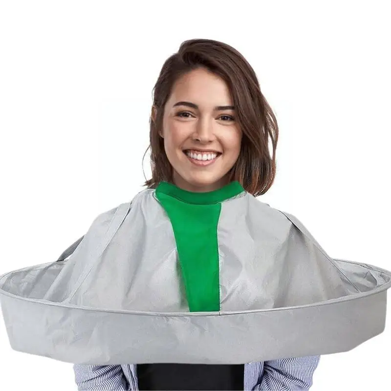 

Foldable Cutting Styling Cloak Wrap Salon Barber Gown DIY Cloak Adult Umbrella Hair Cutting Hairdressing Hairdresser Tool C E4Q9