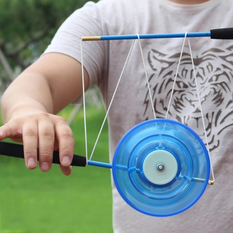 Фото Портативный набор Diabolo для китайского йо-йо Diabolo, портативное оборудование для фитнеса для взрослых и детей, пожилых людей, упражнения на ловкость в помещении №5