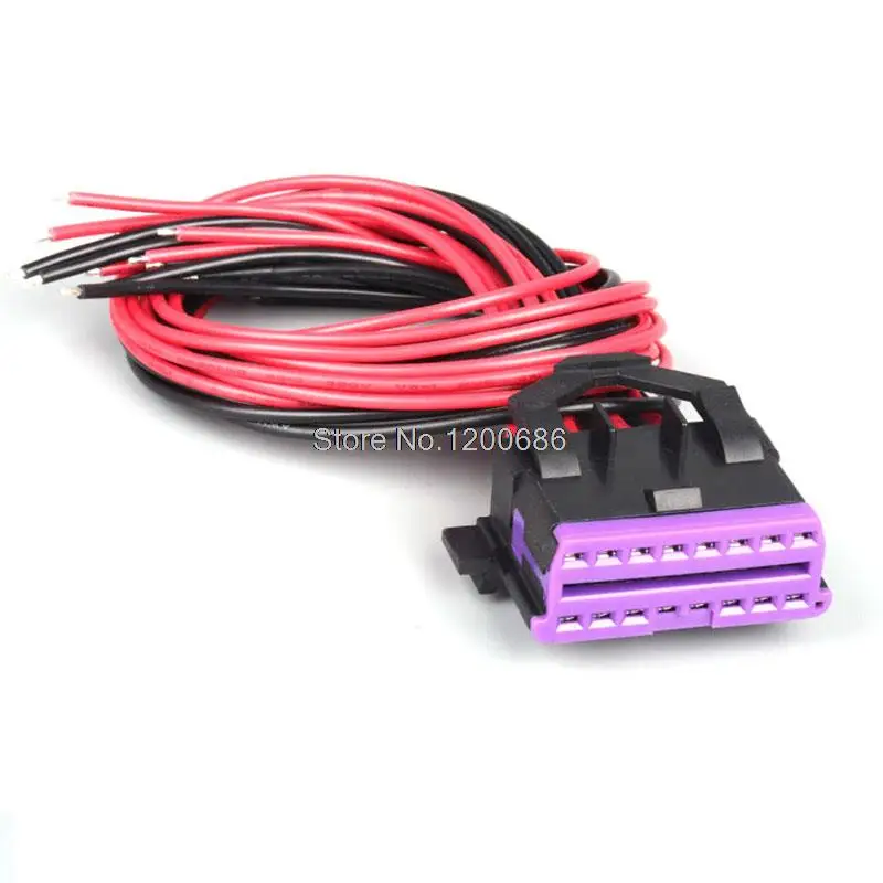 

Universal Car OBD2 Interface 16-pin Computer Detection Plug Full Line OBD Cable Plug For VW SCR Urea post-processing Accessories