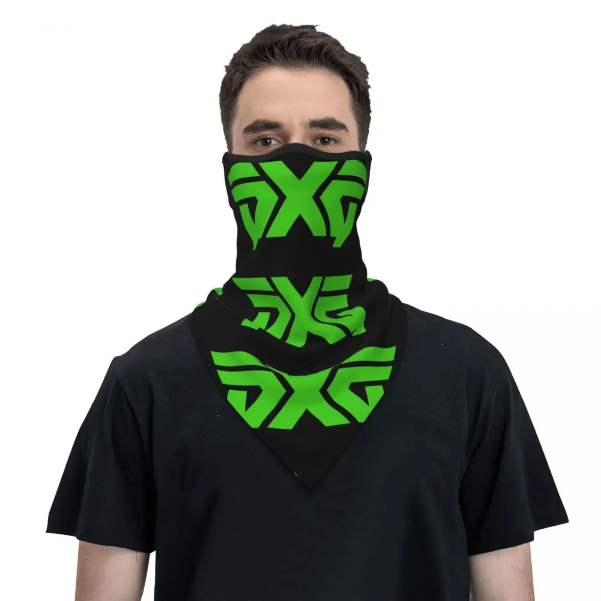 

Golf Logo Bandana Neck Gaiter Windproof Face Mask Scarf Cover Women Men Headwear Tube Balaclava