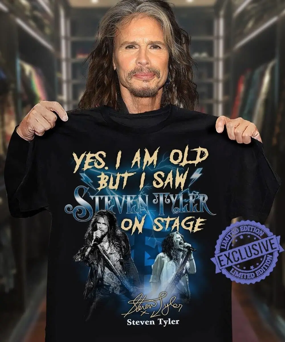 Да я старый но видел на сцене футболку Стивена Тайлера забавный подарок футболка