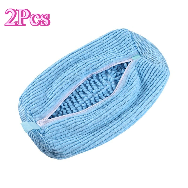 

Сумка для стиральной машины для обуви, сушилка для стирки, многоразовая, все типы обуви, размеры, застежка-молния, мягкие пушистые волокна, чистка кроссовок