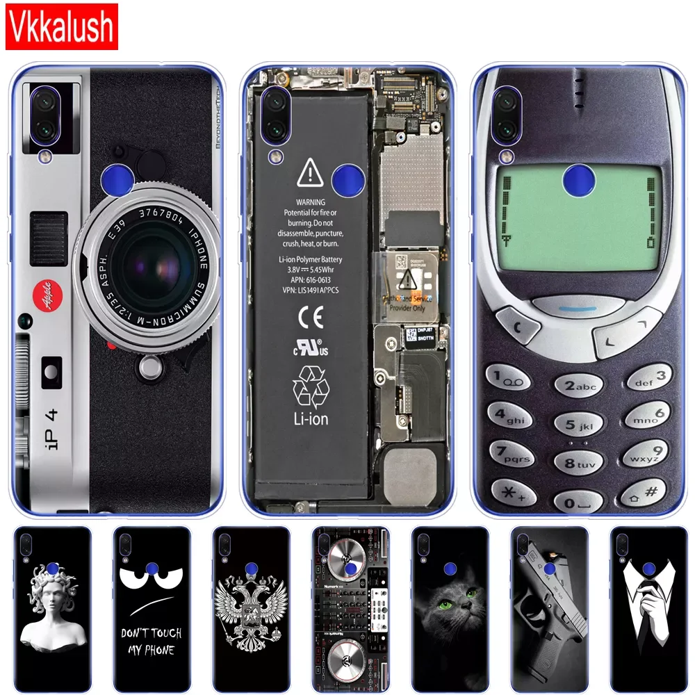 

Case For Xiaomi Mi Play Cover Silicon Back Cover MiPlay Case Pattern Cat Coque Bag On Xiaomi Mi Play Phone Cases Bumper