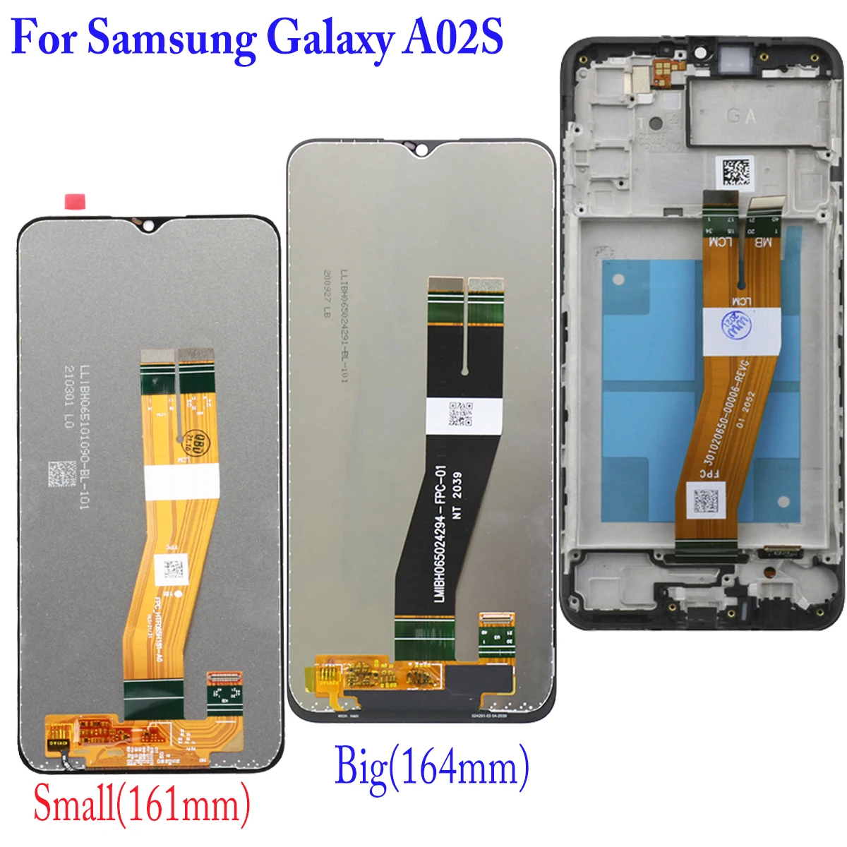 

Оригинальный ЖК-дисплей для Samsung Galaxy A02s A025, сенсорный экран, дигитайзер в сборе для Samsung A02s A025M A025F/DS A025G, экран