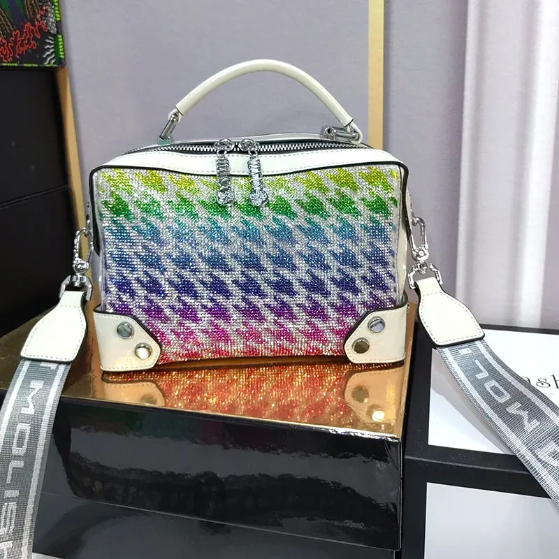 

Luxury Designer Handbag Brand Crossbody Bags for Women 2022 New Real Split Leather Shoulder Bags Casual Tote Bag Bolsos