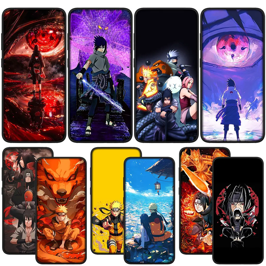 Чехол для телефона Sasukes Uchihas Itachis Akatsukis Samsung Galaxy Note 20 Ultra 10 8 9 S10 Lite S9 A6 A8 Plus A7 A9 A06 A16 M35