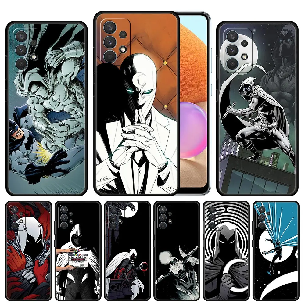 

Cover Case for Samsung Galaxy A01 A02 A02s A03 A03s Core A11 A12 A13 A21s A23 5G Style Full Official Armor Capa Bag Moon Knight