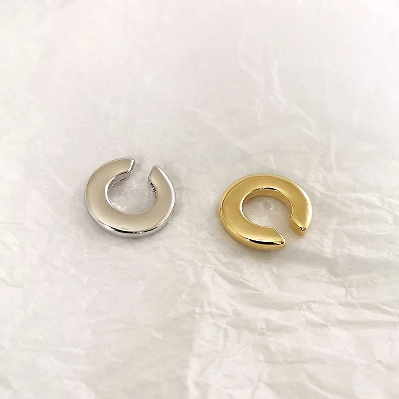 Массивные Твердые серьги-каффы GHIDBK круглые геометрические серьги для женщин