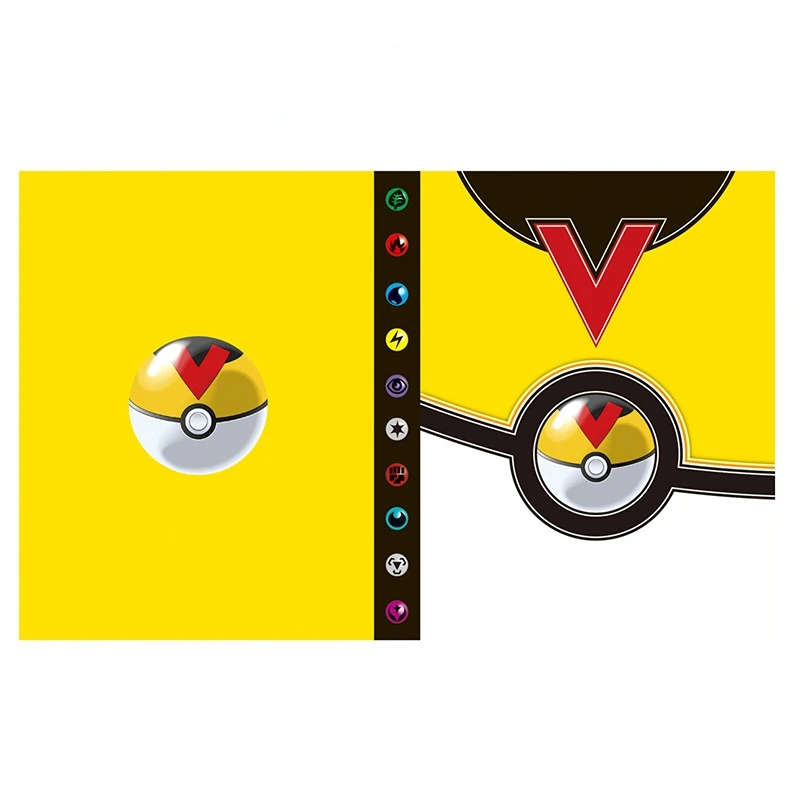 

240pcs Pokemon Album Pokémon Collector Cards Album Book Game Card Holder Loaded List Kids Birthday Folder