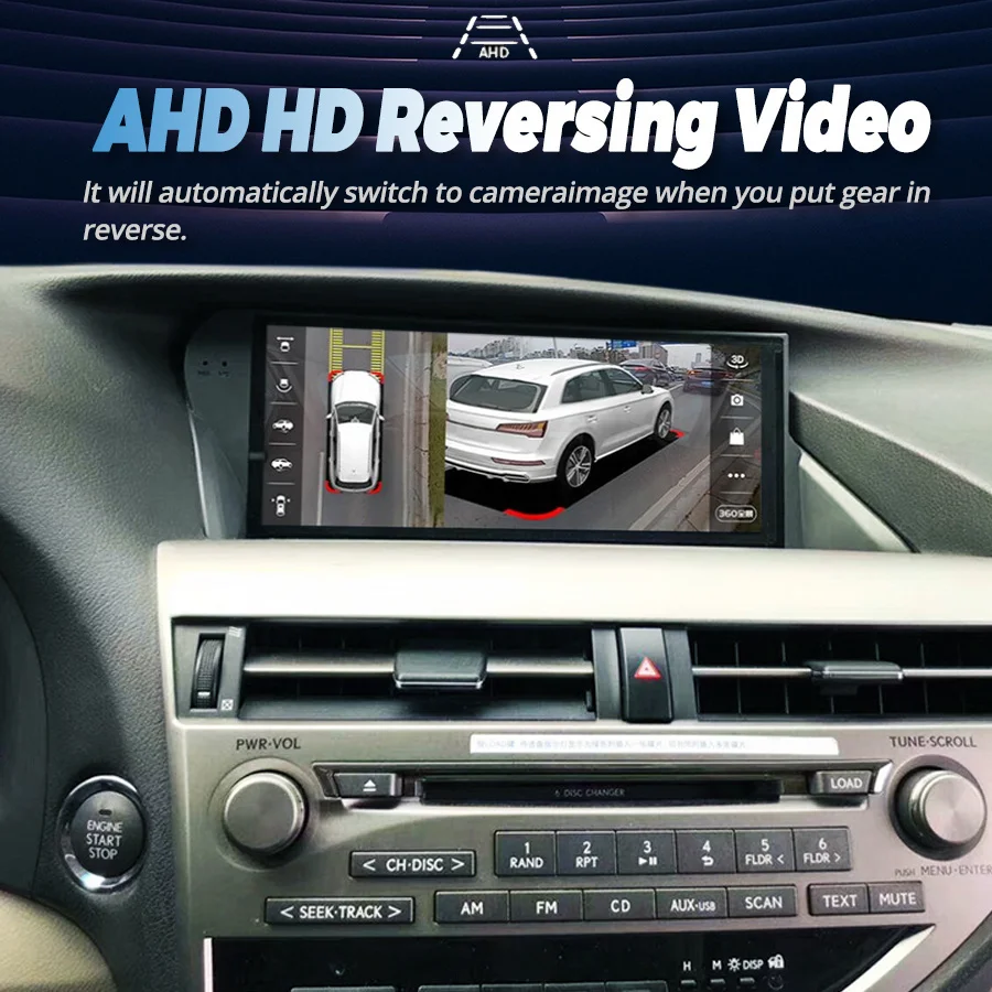 Полный сенсорный экран GPS-навигация для LEXUS RX270 RX350 2009-2015 магнитофон на правом