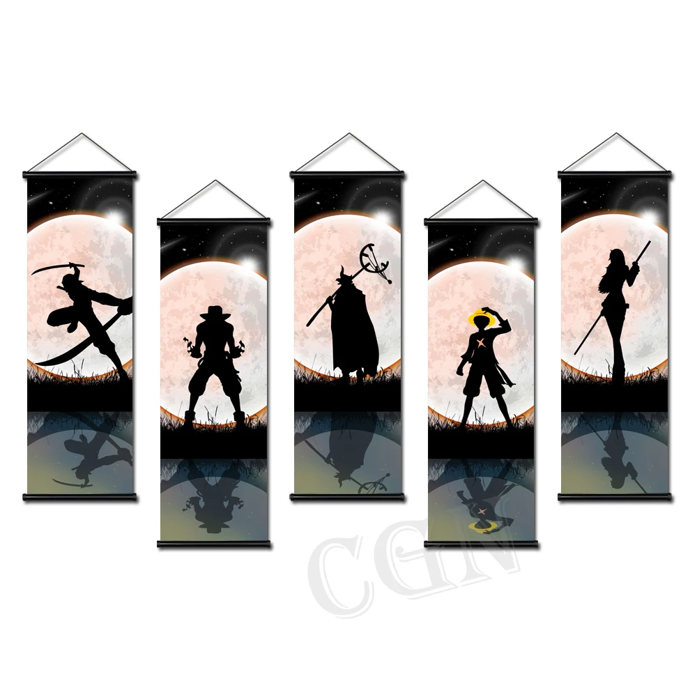 Постер обезьяны D.Dragon с принтом японский аниме ророноа Зоро холст для