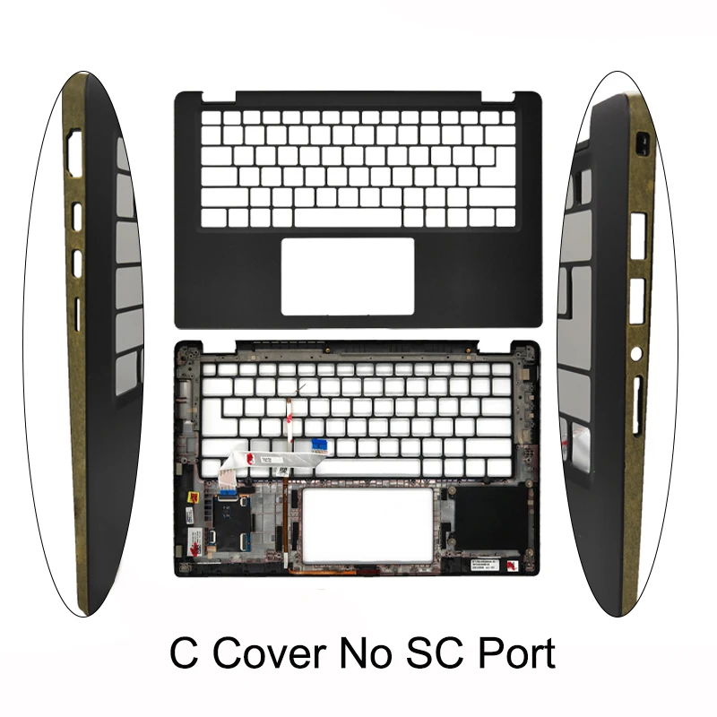 Фото Для ноутбука Dell Latitude 7410 E7410: задняя крышка, верхняя крышка, передняя рамка, подставка для рук, верхний и нижний корпус 0YHDTJ 0XMGWG 0H5X6T 02VDFT №4