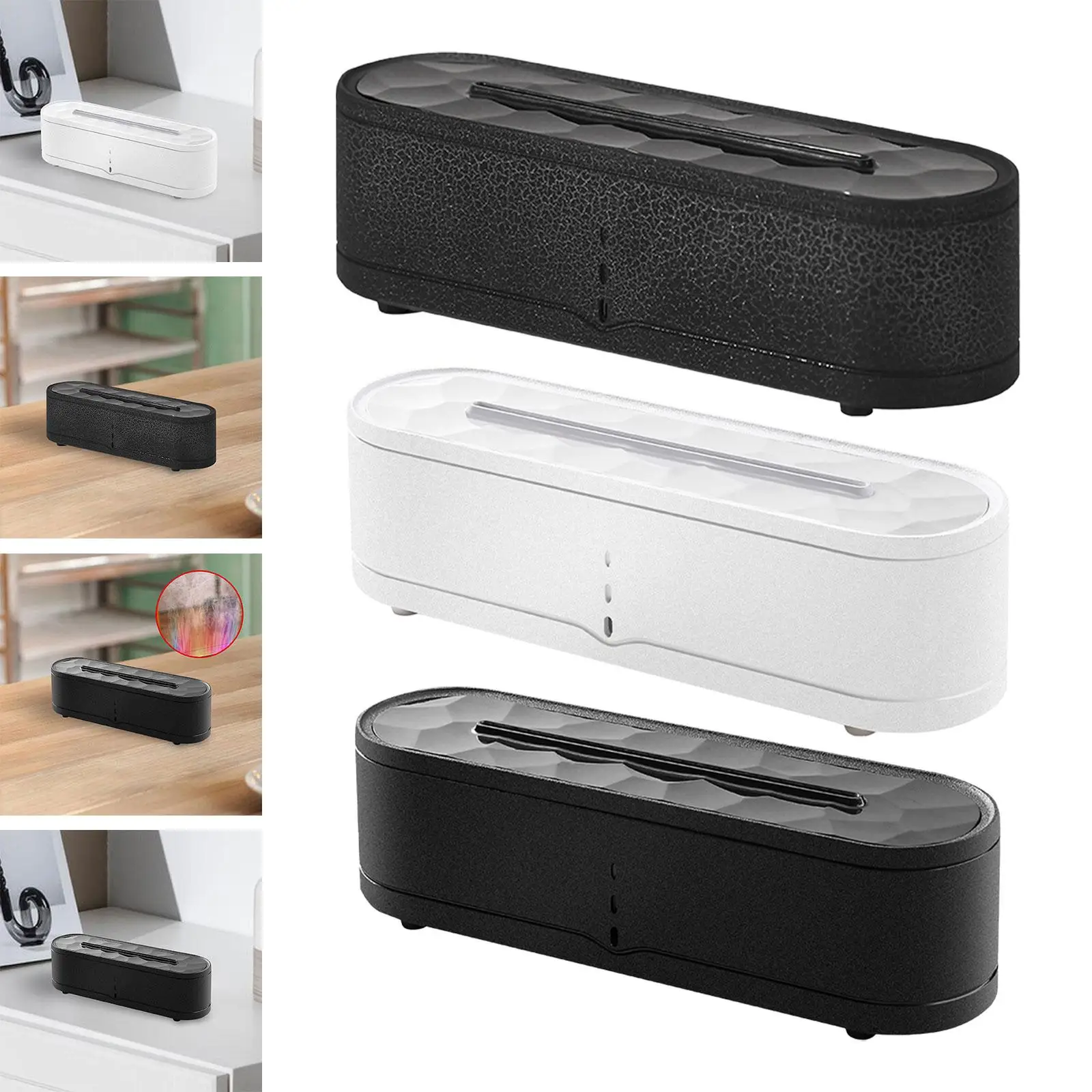 Аромадиффузор с эффектом пламени подарок увлажнитель воздуха 260 мл для дома