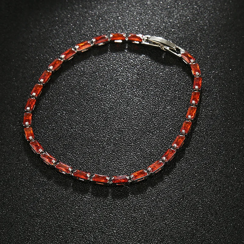 

New European and American Simple Single Row Diamond Zircon Bracelet Bracelet Wild Diamond Austrian Crystal Bracelet Jewelry