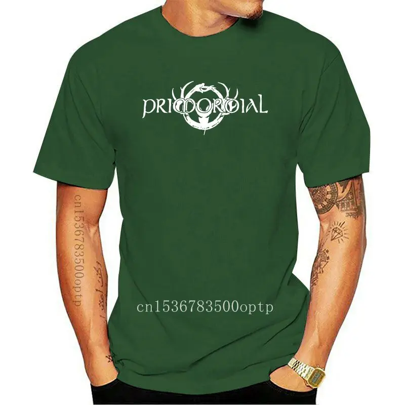 

Camiseta con Logo primardial, S M L Xl Xxl, camiseta con banda de Metal, ropa de talla grande, 2021