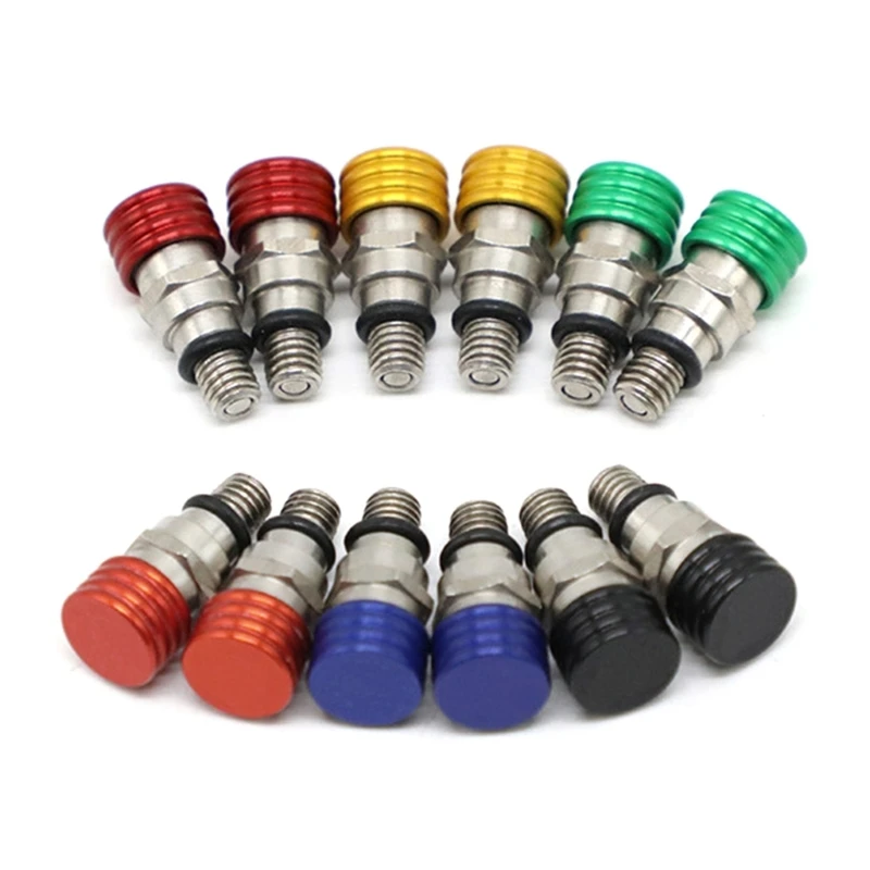 Вилка для прокачки клапана вилка сброса мотокросса воздух M.5x0 8 мм клапаны Mo