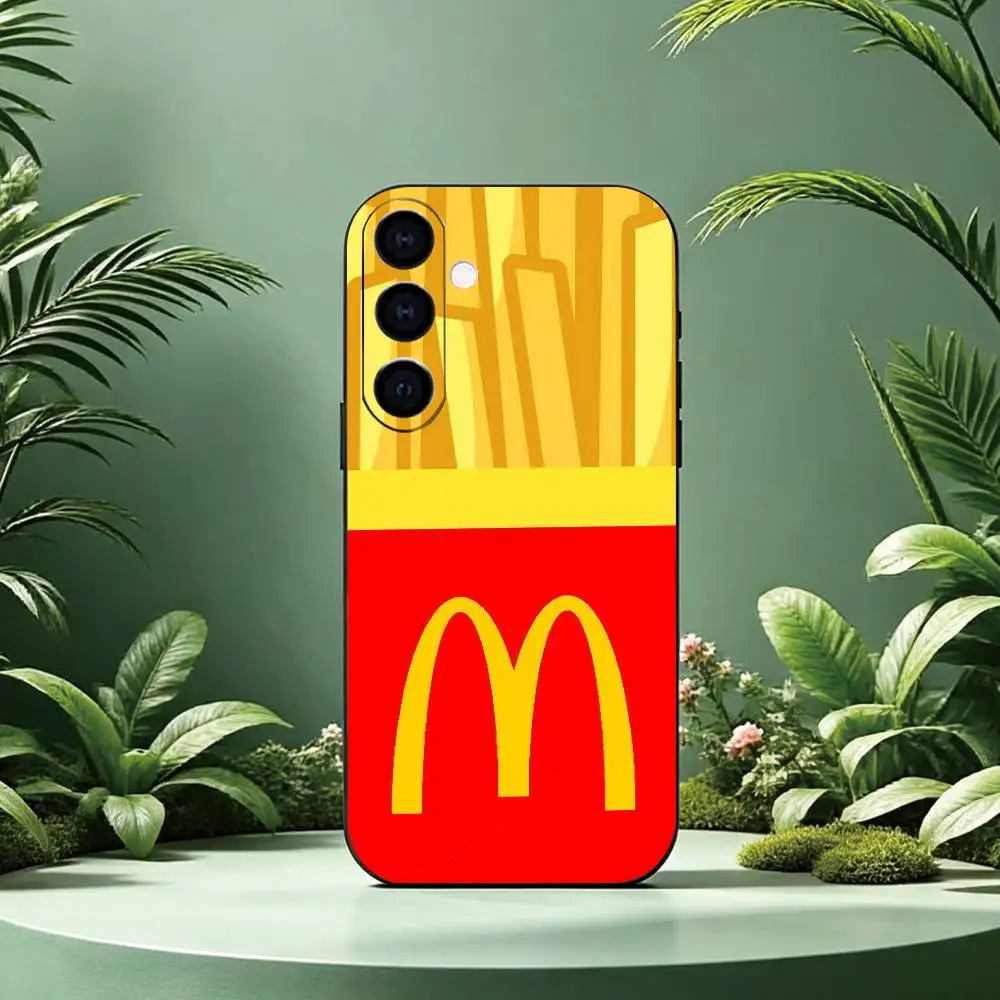 Фото Чехол для телефона C-Cool B-Brand McDonaldsES для Samsung Galaxy A73, A72, A71, A70, A53, A52, A51 и других моделей, мягкий черный чехол, подарок. №2